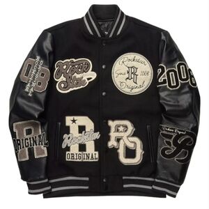 Rockstar Original Black and Gray Men's Jacket